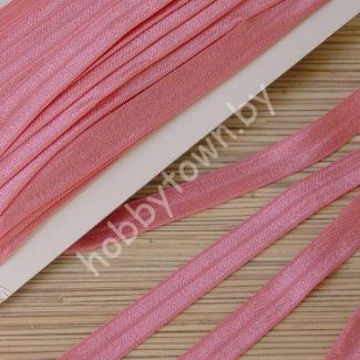 Тесьма эластичная 15мм (цв.т-розовый) 1 м